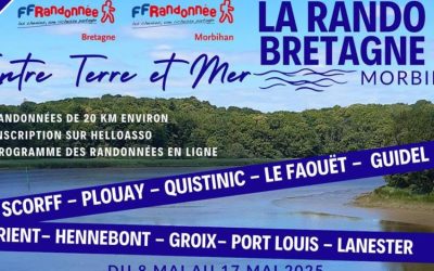 RANDONNÉE DU JEUDI  8 MAI 2025 -SONDAGE – PONT SCORFF – Rando-Bretagne